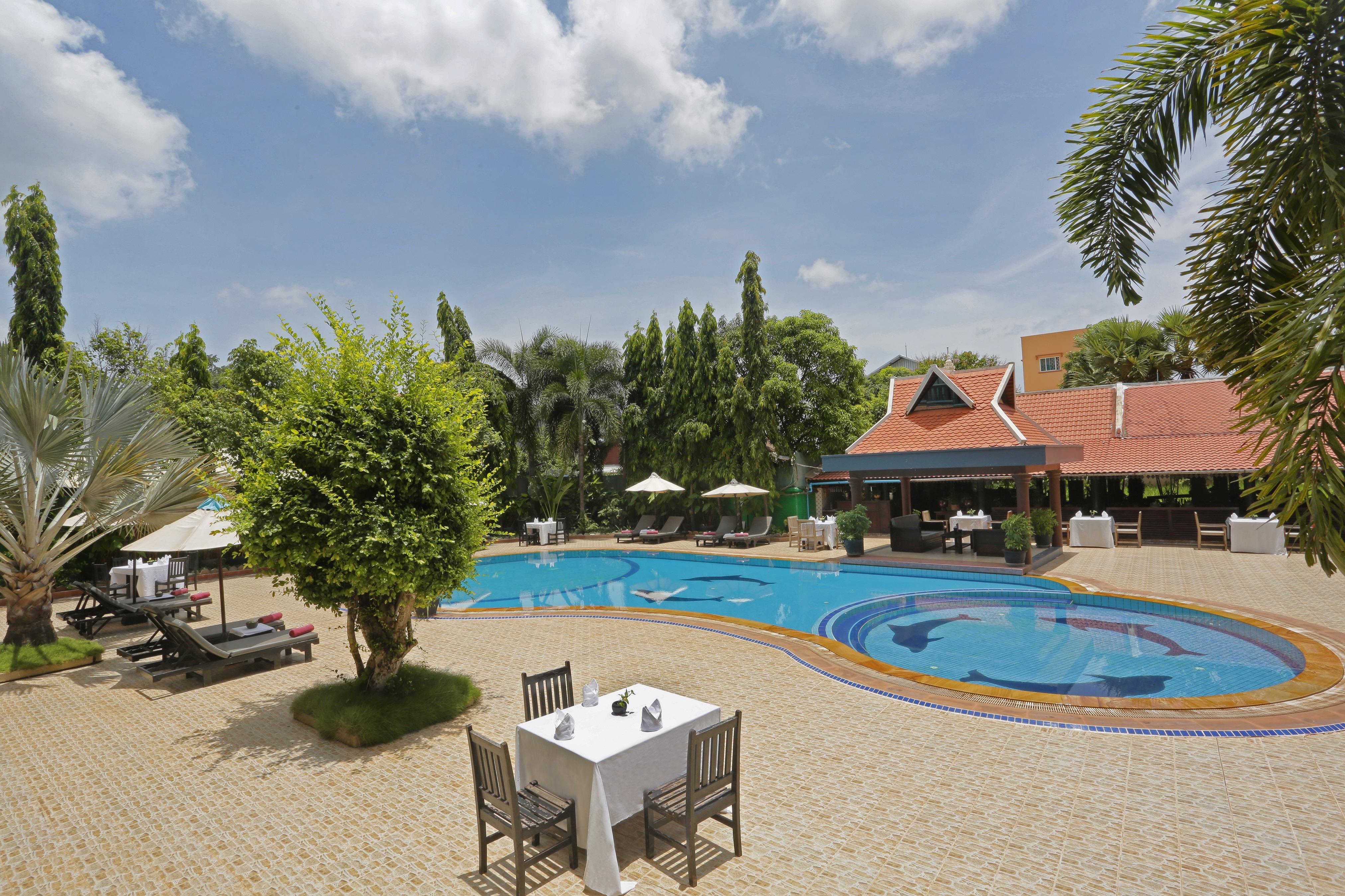 Lucky Angkor Hotel & Spa Сіємреап Екстер'єр фото