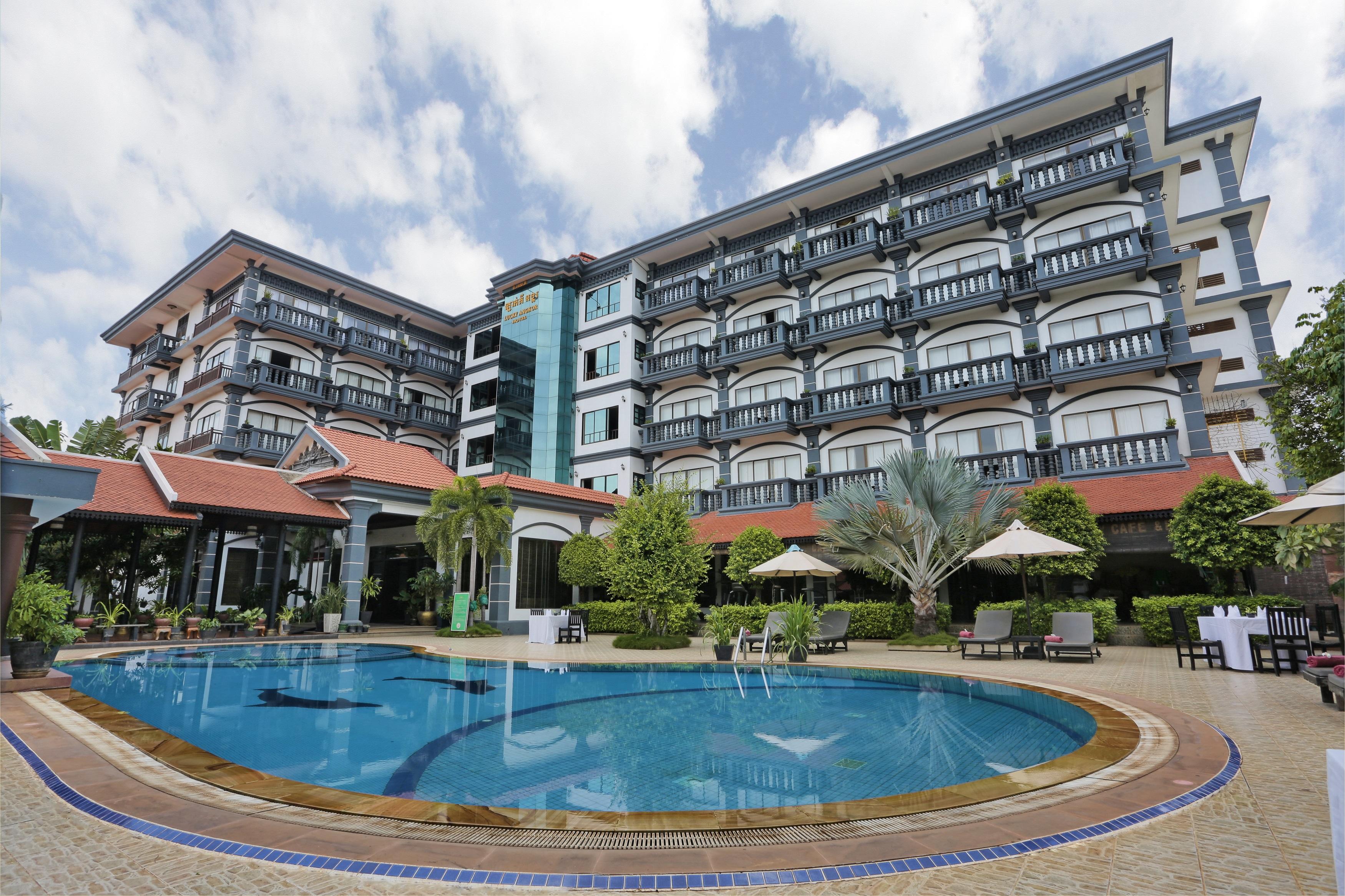 Lucky Angkor Hotel & Spa Сіємреап Екстер'єр фото