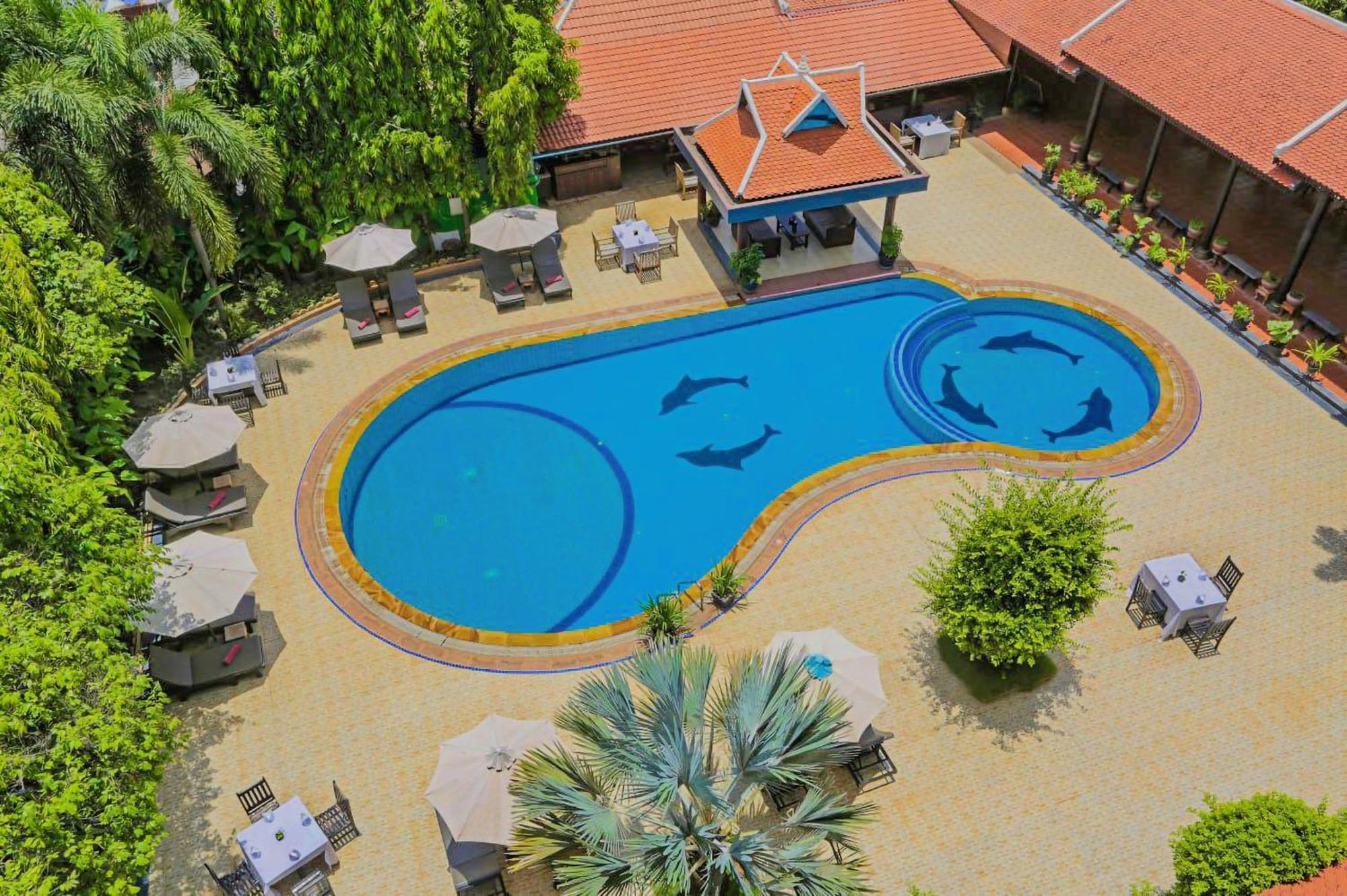 Lucky Angkor Hotel & Spa Сіємреап Екстер'єр фото